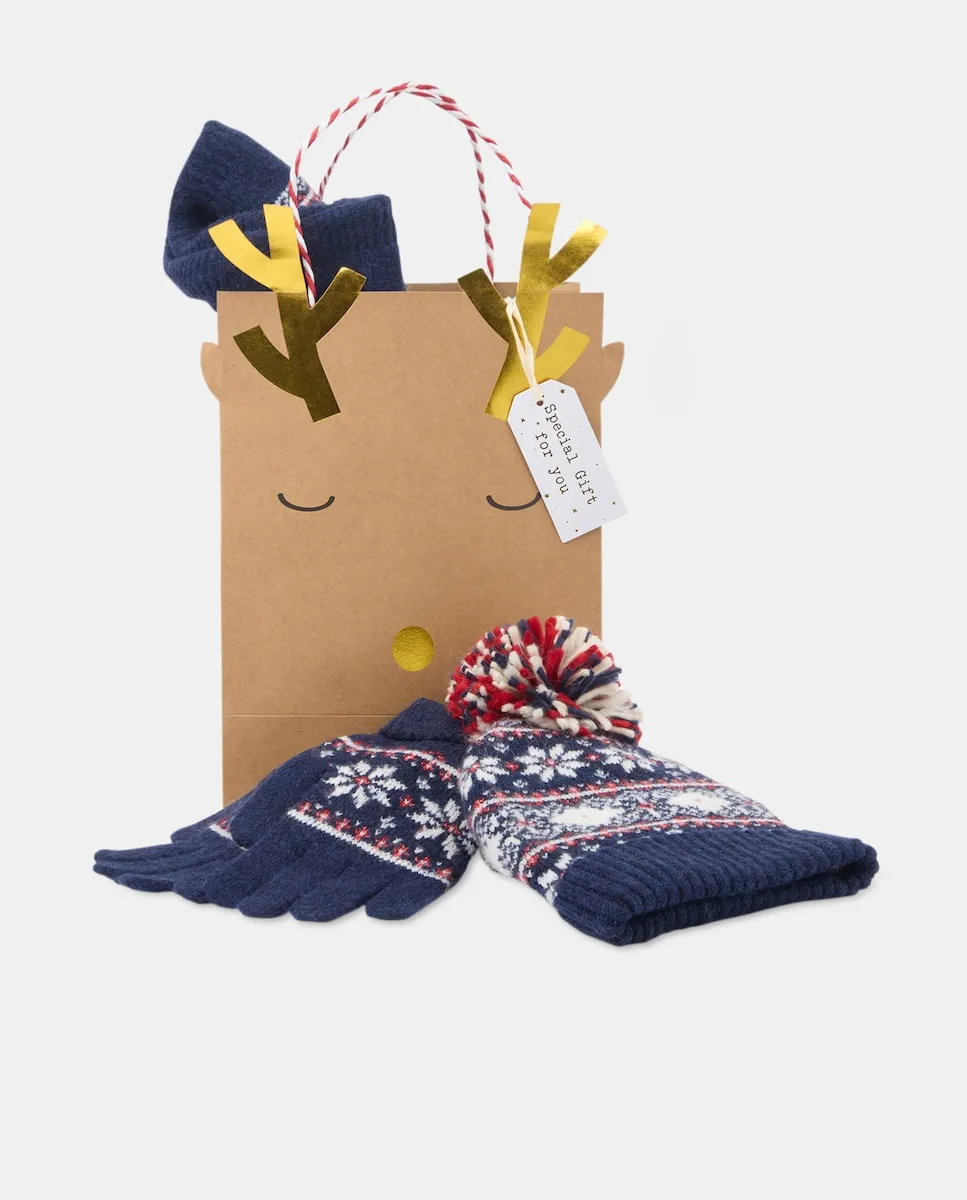 Набор из 3 предметов жаккард для девочки с ромбами Kids El Corte Inglés, темно-синий
Набор из 3 предметов жаккард для девочки с ромбами Kids El Corte Inglés, темно-синий