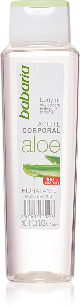 Увлажняющее масло для тела с алоэ вера Babaria, 400 мл
Увлажняющее масло для тела с алоэ вера Babaria, 400 мл