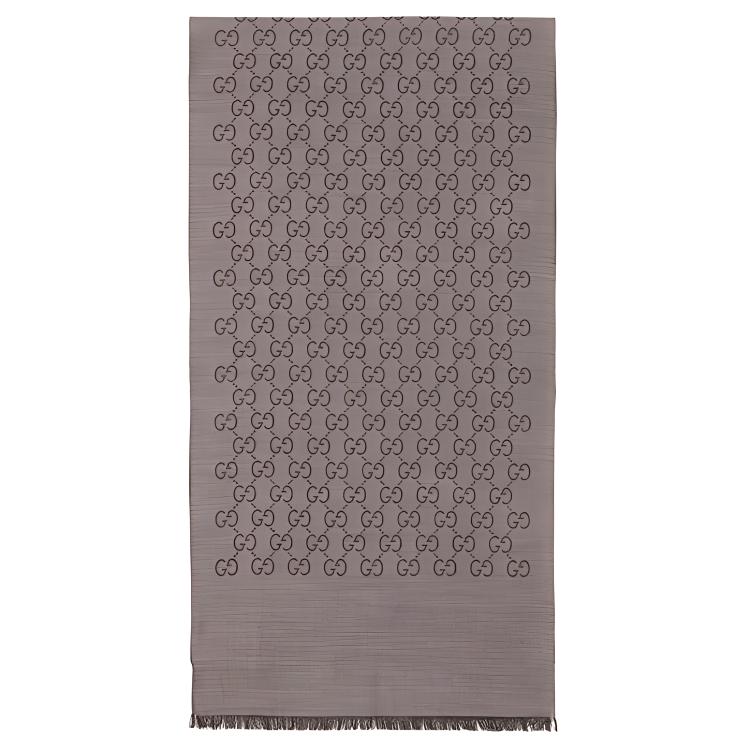 Женский шарф из шерсти и шелка с логотипом GG 'Темно-коричневый' GUCCI
Женский шарф из шерсти и шелка с логотипом GG 'Темно-коричневый' GUCCI