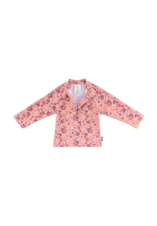 Рубашка для плавания с воротником-стойкой для детей Sterntaler, розовый 
Рубашка для плавания с воротником-стойкой для детей Sterntaler, розовый