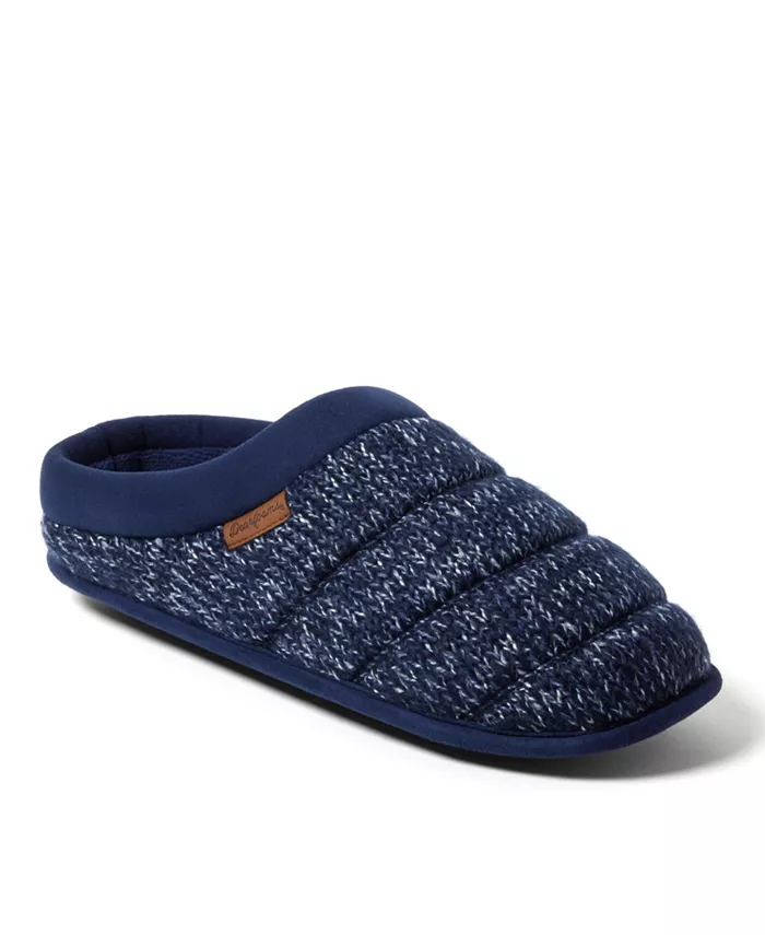 Мужские домашние тапочки-клоги Asher из меланжевой вязки Dearfoams, синий
Мужские домашние тапочки-клоги Asher из меланжевой вязки Dearfoams, синий