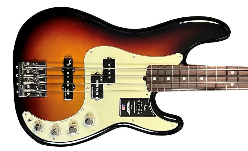 Басс гитара Fender AM Ultra Precision, Ultra Burst / Rosewood 
Басс гитара Fender AM Ultra Precision, Ultra Burst / Rosewood