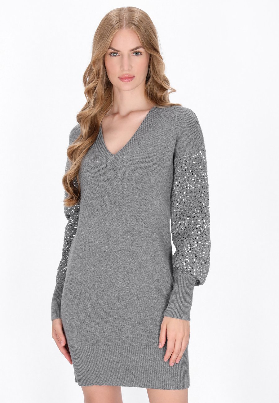 Платье DreiMaster Jumper dress, Grey Melange/Grey
Платье DreiMaster Jumper dress, Grey Melange/Grey