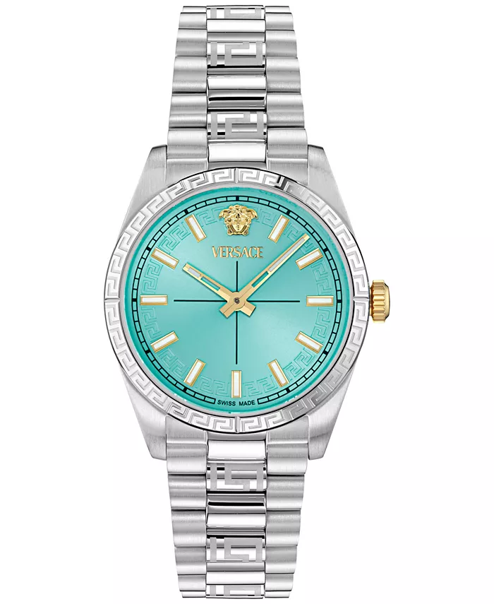 Женские наручные часы Swiss Millenyium из нержавеющей стали, 32 мм Versace
Женские наручные часы Swiss Millenyium из нержавеющей стали, 32 мм Versace