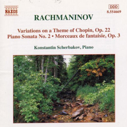 CD диск Rachmaninoff / Scherbakov: Piano Sonata 2 / Variation on Theme By Chopin
CD диск Rachmaninoff / Scherbakov: Piano Sonata 2 / Variation on Theme By Chopin