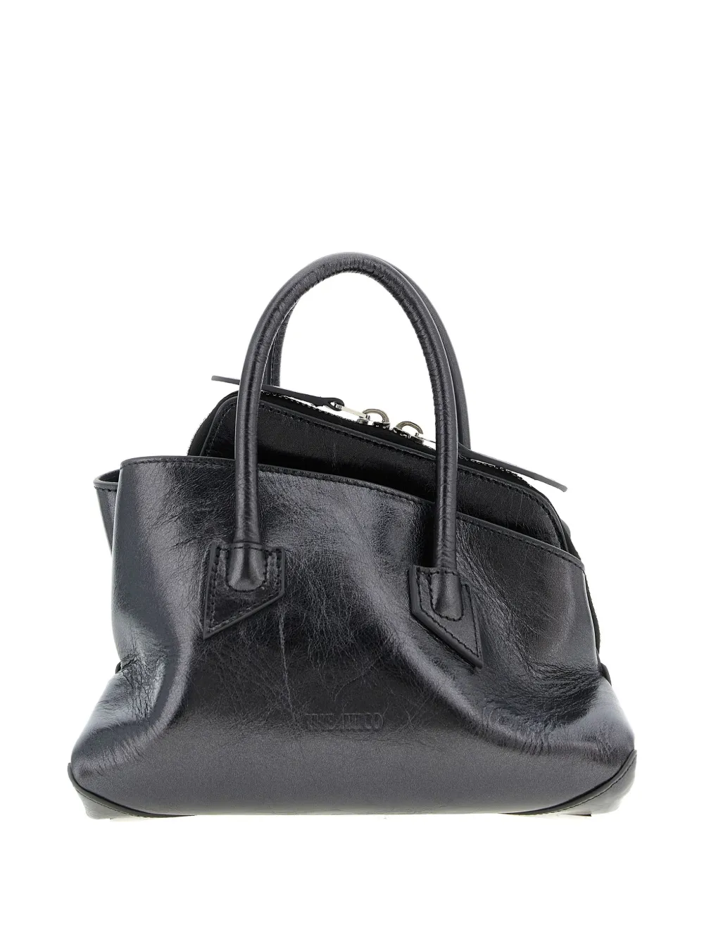 Мини-сумка-тоут La Passeggiata с тисненным логотипом The Attico, черный
Мини-сумка-тоут La Passeggiata с тисненным логотипом The Attico, черный