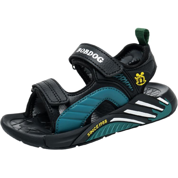 Детские сандалии с низким верхом, нескользящие и дышащие BOBDOG, черный/синий
Детские сандалии с низким верхом, нескользящие и дышащие BOBDOG, черный/синий