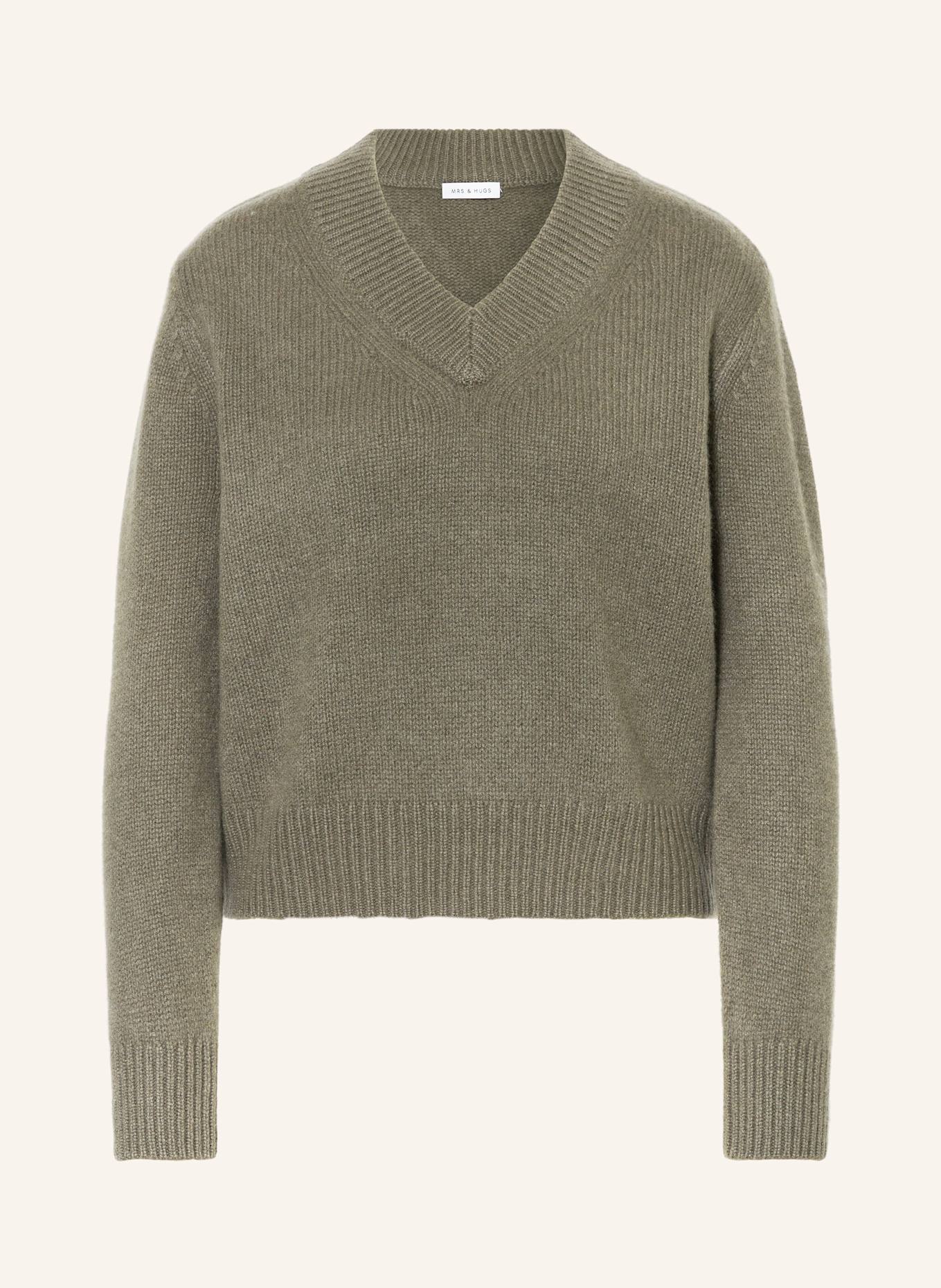 Кашемировый свитер Mrs & Hugs, хаки
Кашемировый свитер Mrs & Hugs, хаки
