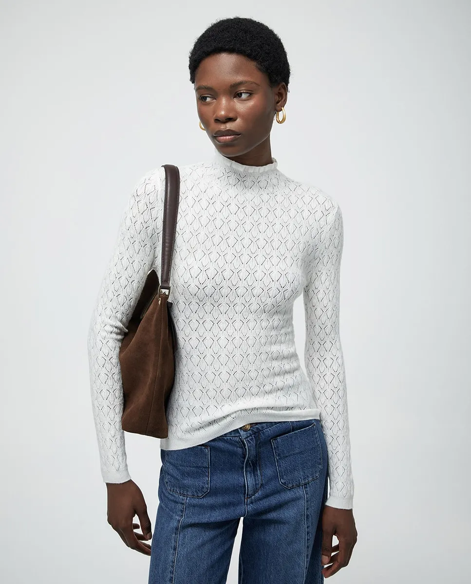 Свитер с воротником-стойкой Sfera, светло-бежевый
Свитер с воротником-стойкой Sfera, светло-бежевый