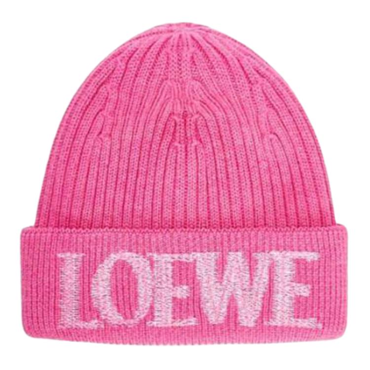LOEWE Шерстяная шапка-бини Women's Pink
LOEWE Шерстяная шапка-бини Women's Pink