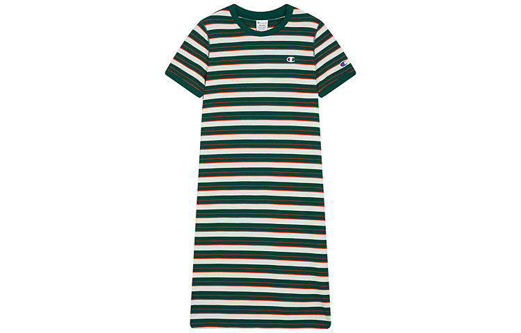 Женское платье с коротким рукавом Champion, темно-зеленый stripes
Женское платье с коротким рукавом Champion, темно-зеленый stripes