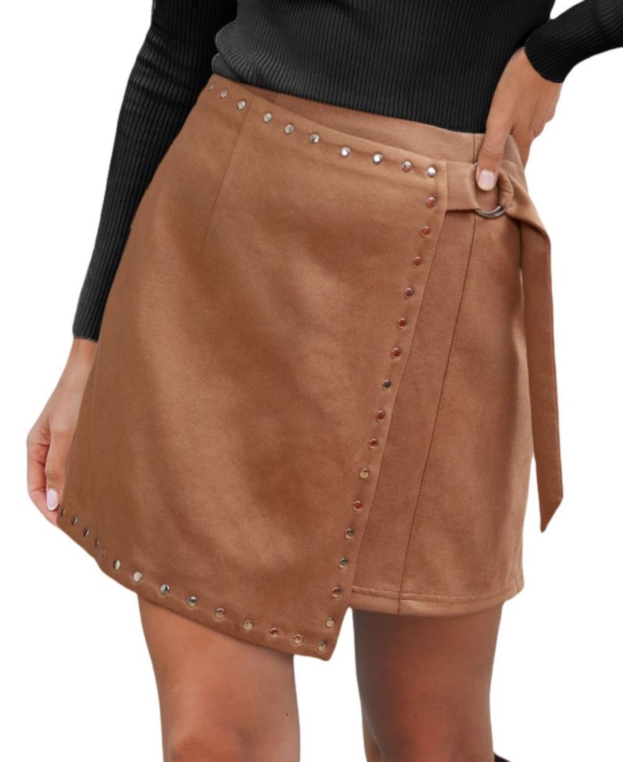 Женская мини-шорты-юбка укороченного кроя Cupshe, Brown
Женская мини-шорты-юбка укороченного кроя Cupshe, Brown