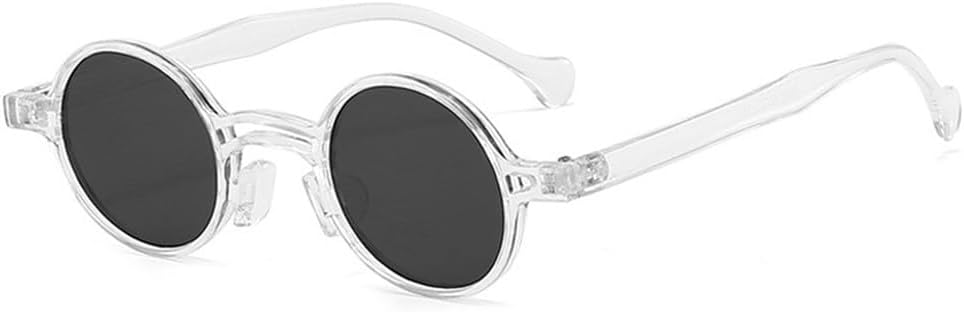 Ретро маленькие круглые женские солнцезащитные очки с двойной перемычкой, прозрачные линзы, защита от УФ-излучения UV400, мужские панк-солнцезащитные очки LANGSER, Transparent Grey
Ретро маленькие круглые женские солнцезащитные очки с двойной перемычкой, прозрачные линзы, защита от УФ-излучения UV400, мужские панк-солнцезащитные очки LANGSER, Transparent Grey