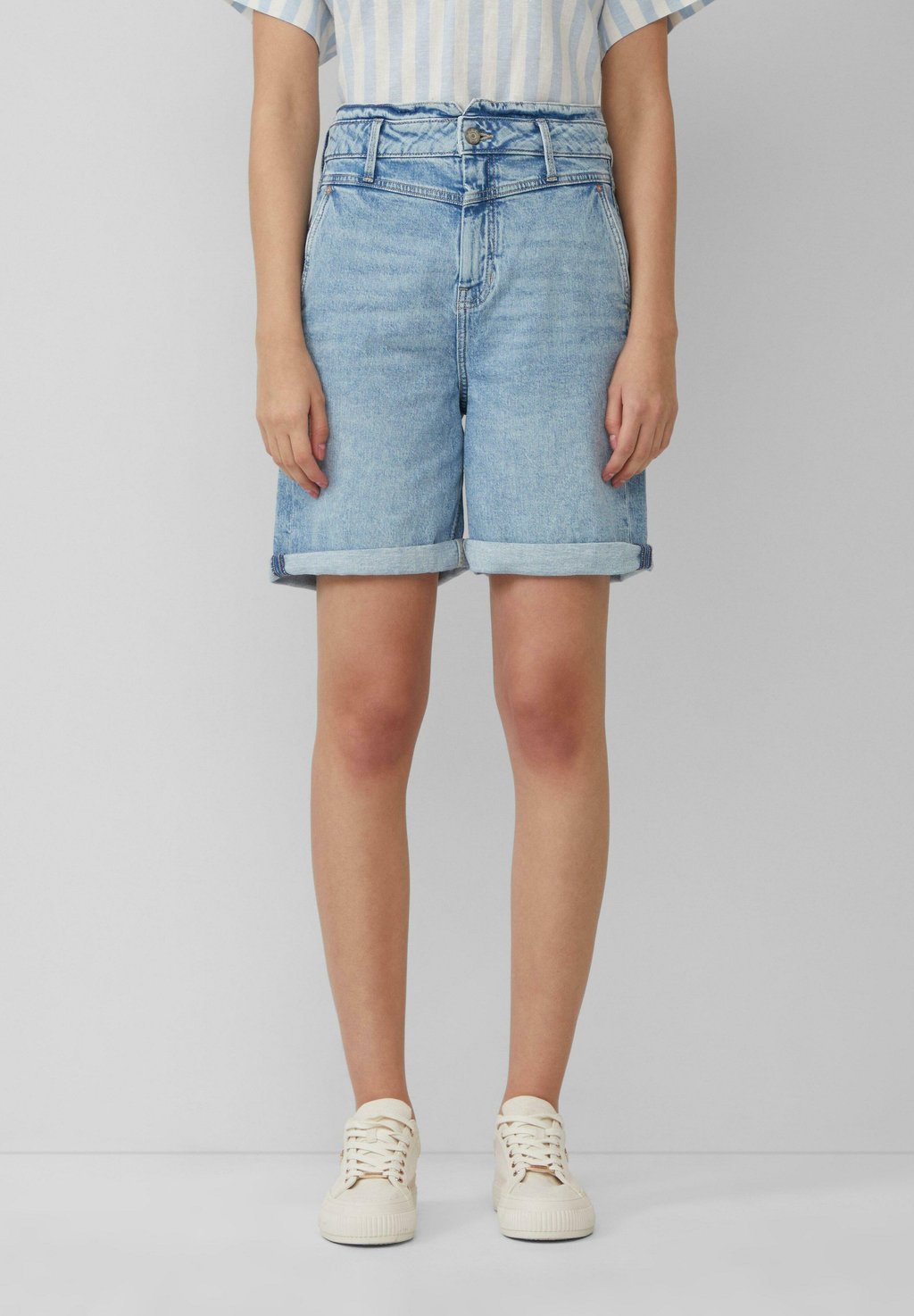 Джинсовые шорты BERMUDA-RISE BARREL s.Oliver, синий
Джинсовые шорты BERMUDA-RISE BARREL s.Oliver, синий