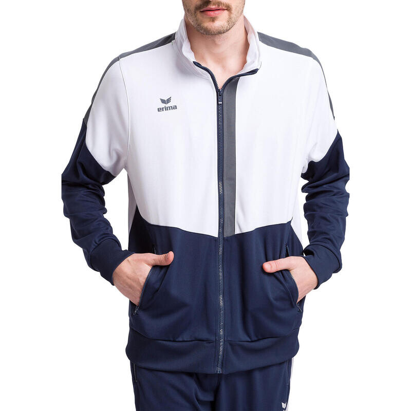 Спортивная куртка Erima, цвет weiss/navyblau/navyblau
Спортивная куртка Erima, цвет weiss/navyblau/navyblau