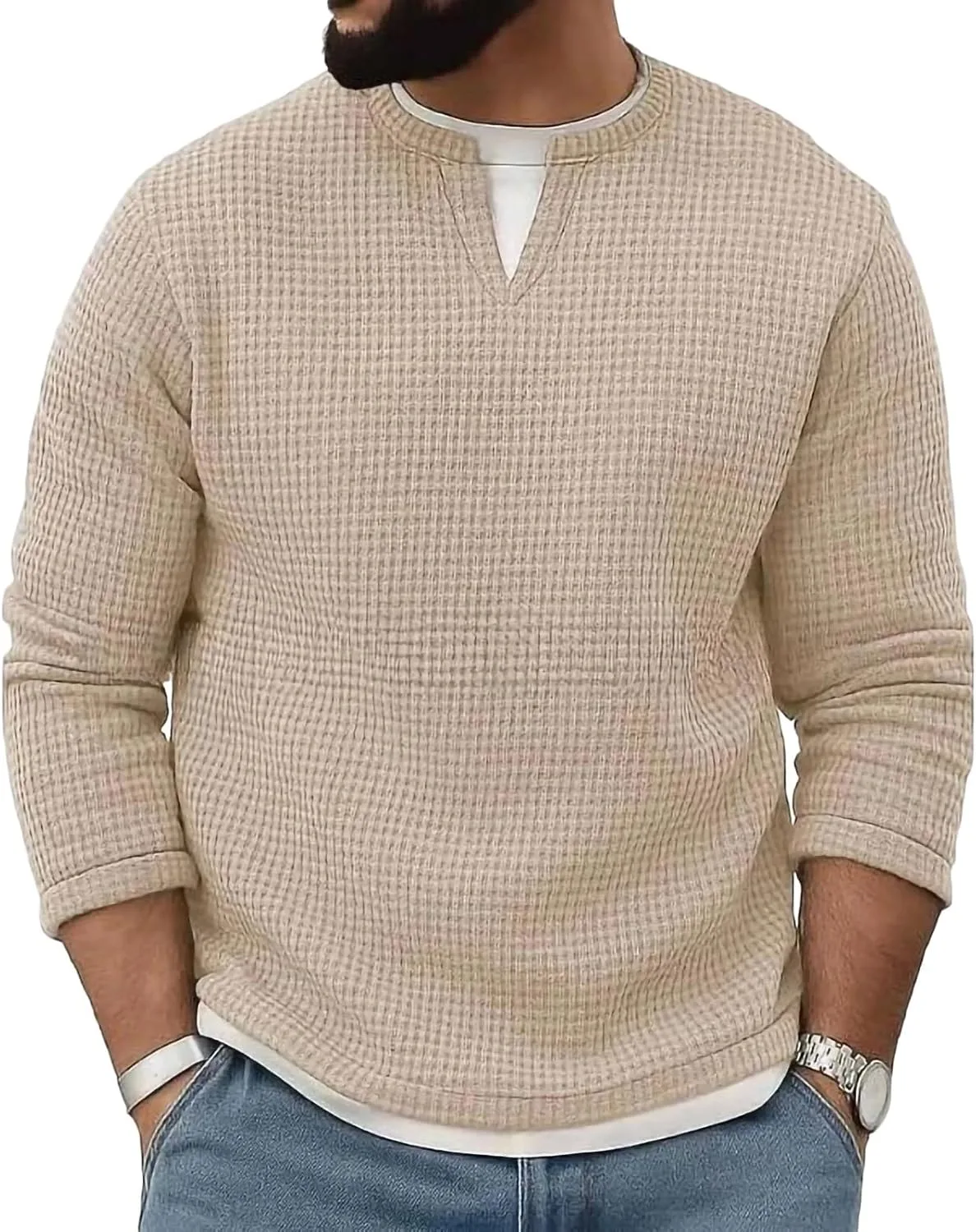 Мужская термофутболка с длинным рукавом и круглым вырезом, Slim Fit, Heavyweight
Мужская термофутболка с длинным рукавом и круглым вырезом, Slim Fit, Heavyweight