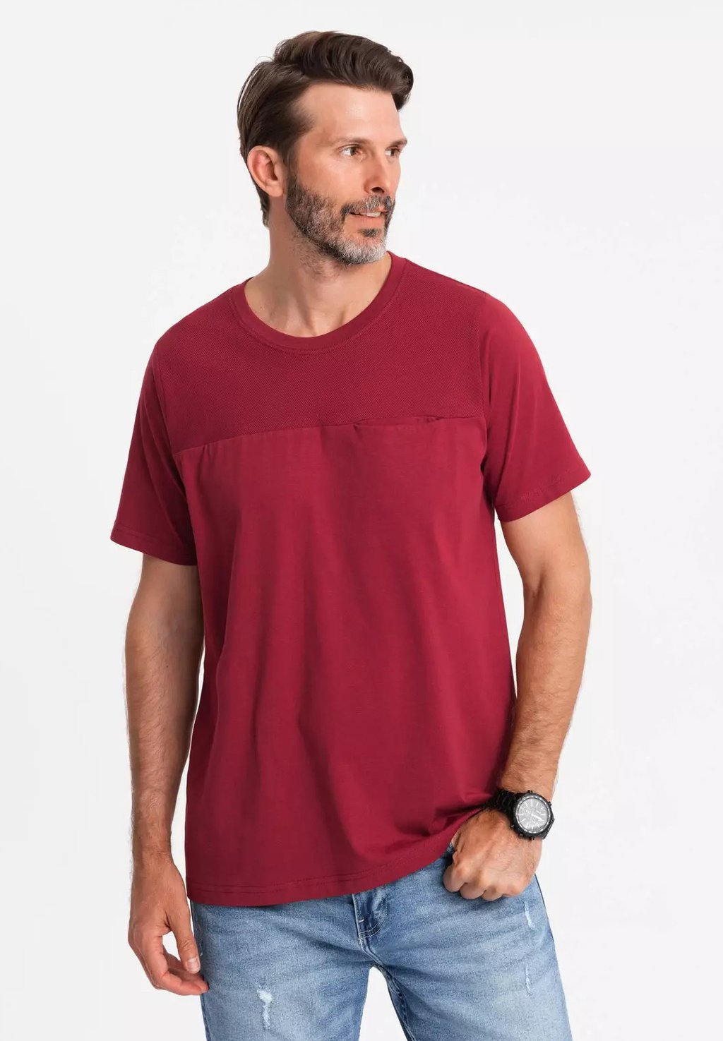 Базовая футболка WITH POCKET Ombre, темно-красный
Базовая футболка WITH POCKET Ombre, темно-красный
