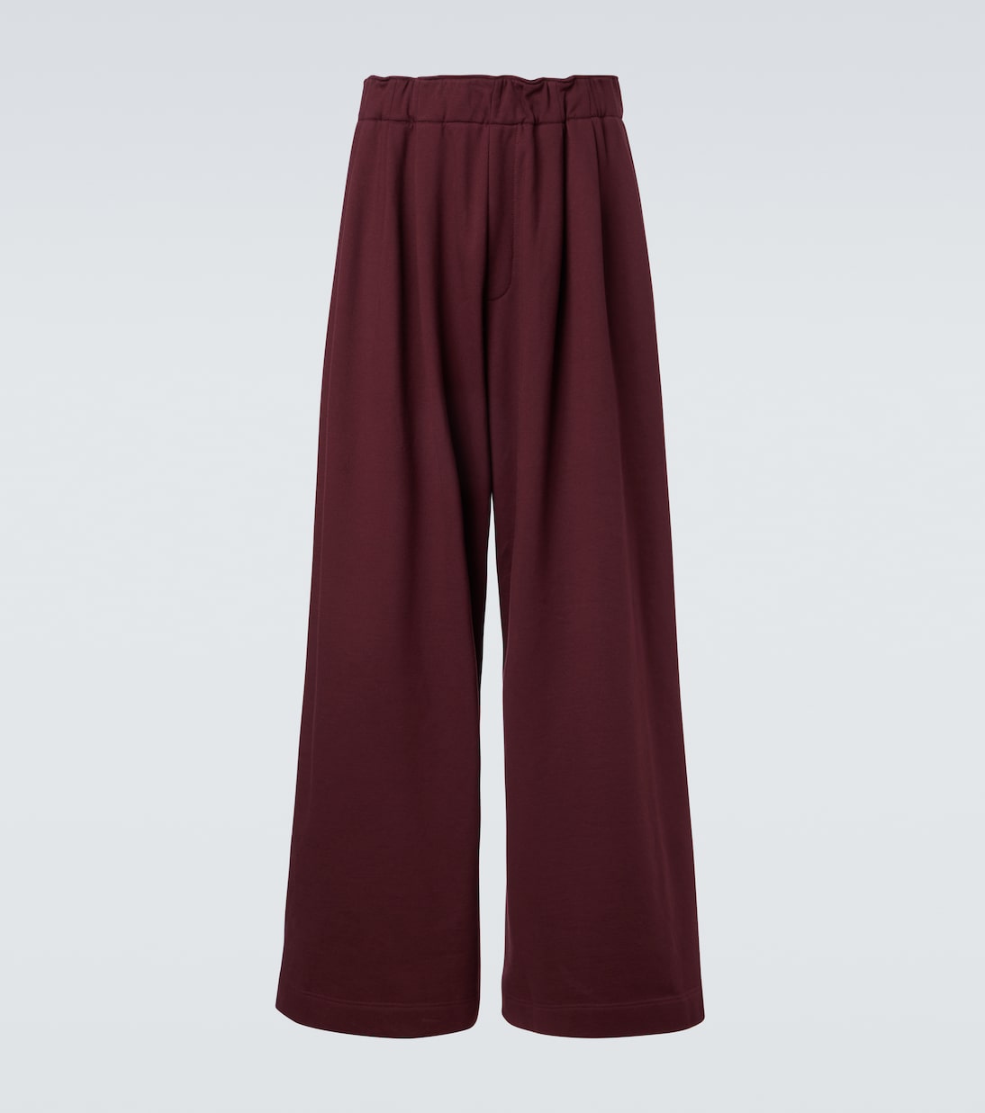 Спортивные брюки из хлопкового джерси Dries Van Noten, бордовый
Спортивные брюки из хлопкового джерси Dries Van Noten, бордовый