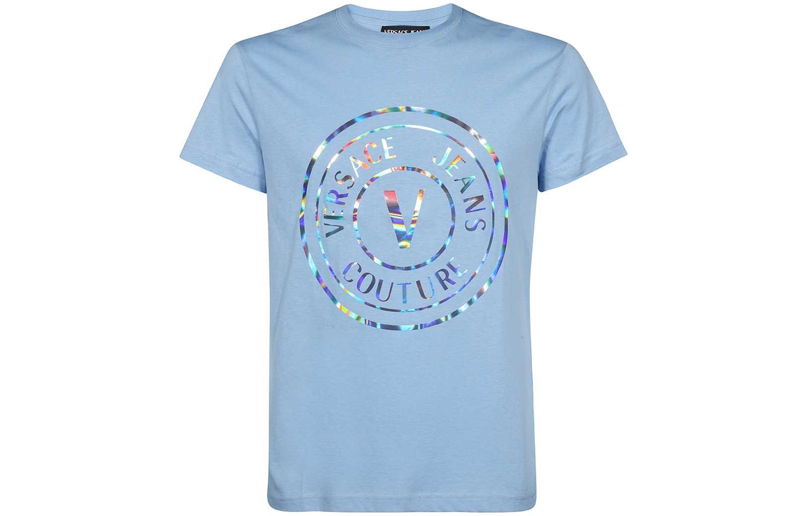 VERSACE JEANS COUTURE Футболка мужская синяя FW22
VERSACE JEANS COUTURE Футболка мужская синяя FW22