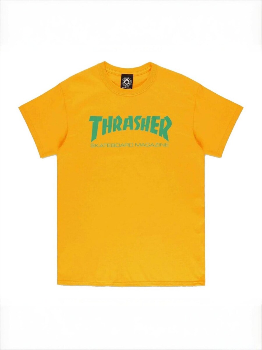 Рубашка THRASHER SKATE MAG T-SHIRT, золотой
Рубашка THRASHER SKATE MAG T-SHIRT, золотой