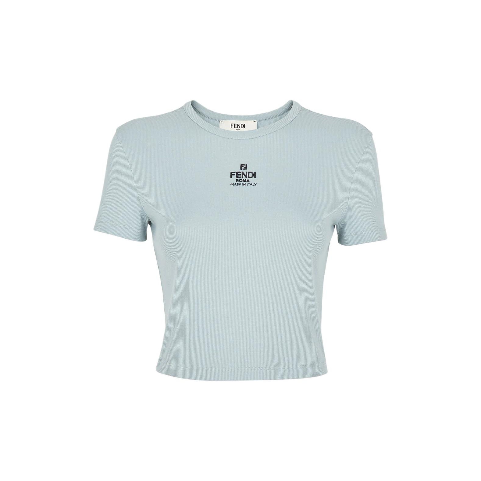 Футболка кроп с вышитым логотипом FENDI, светло-голубой, Синий, Футболка кроп с вышитым логотипом FENDI, светло-голубой
Футболка кроп с вышитым логотипом FENDI, светло-голубой, Синий, Футболка кроп с вышитым логотипом FENDI, светло-голубой