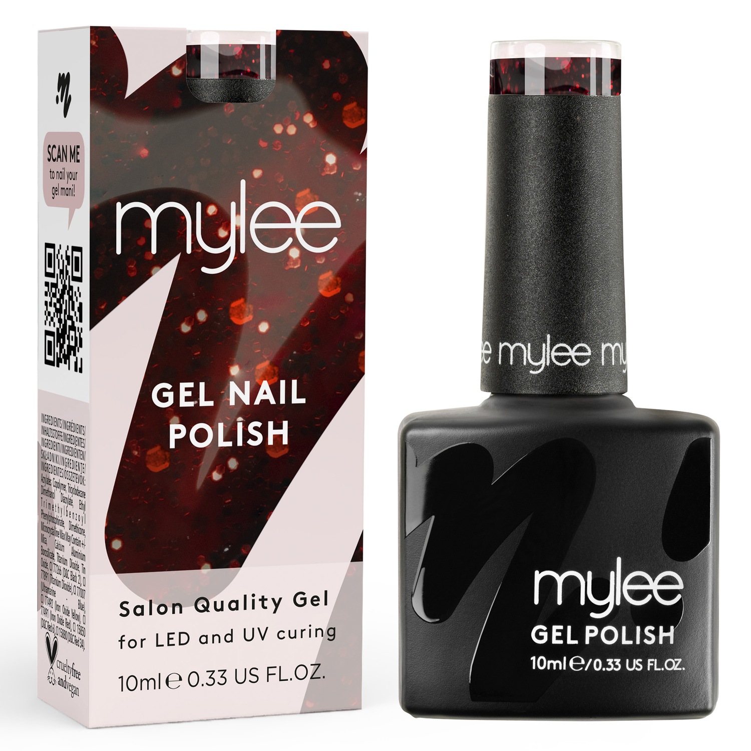 Лак для ногтей gel-nagellack paint the town red Mylee, объем 10 мл
Лак для ногтей gel-nagellack paint the town red Mylee, объем 10 мл
