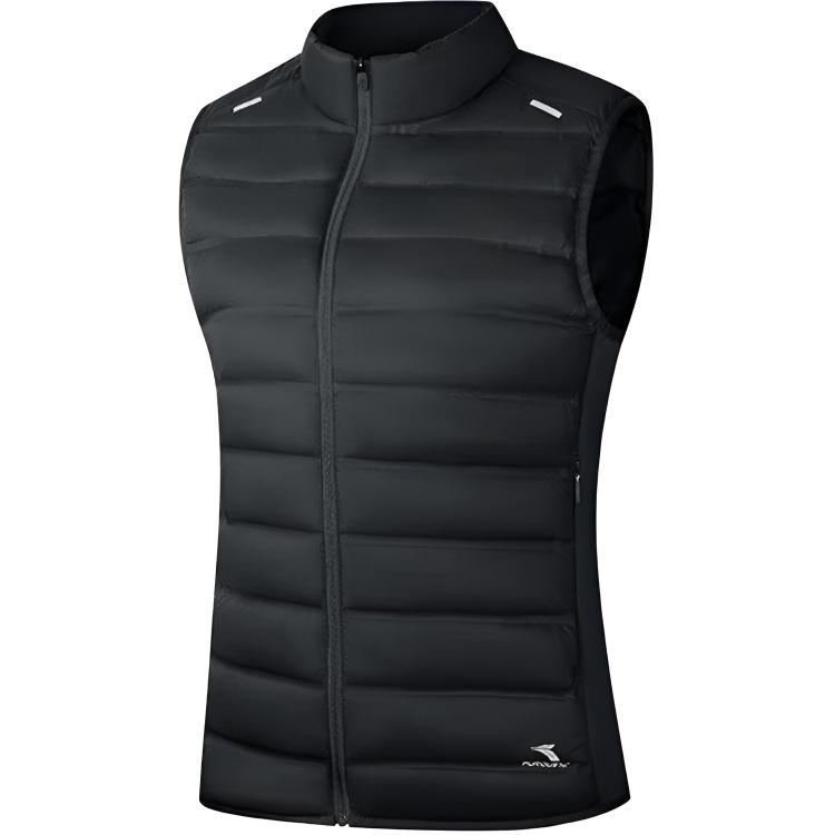 361° Пуховик-жилет женский Super Black со стойкой
361° Пуховик-жилет женский Super Black со стойкой