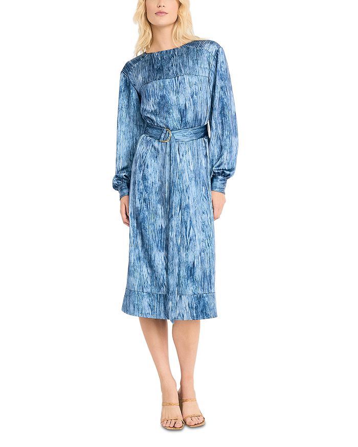 Платье миди с поясом Luxely, синий
Платье миди с поясом Luxely, синий