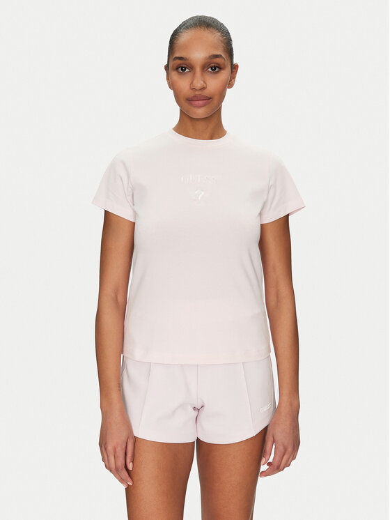 Облегающая футболка V4YI21 KCDH1 Guess, розовый
Облегающая футболка V4YI21 KCDH1 Guess, розовый