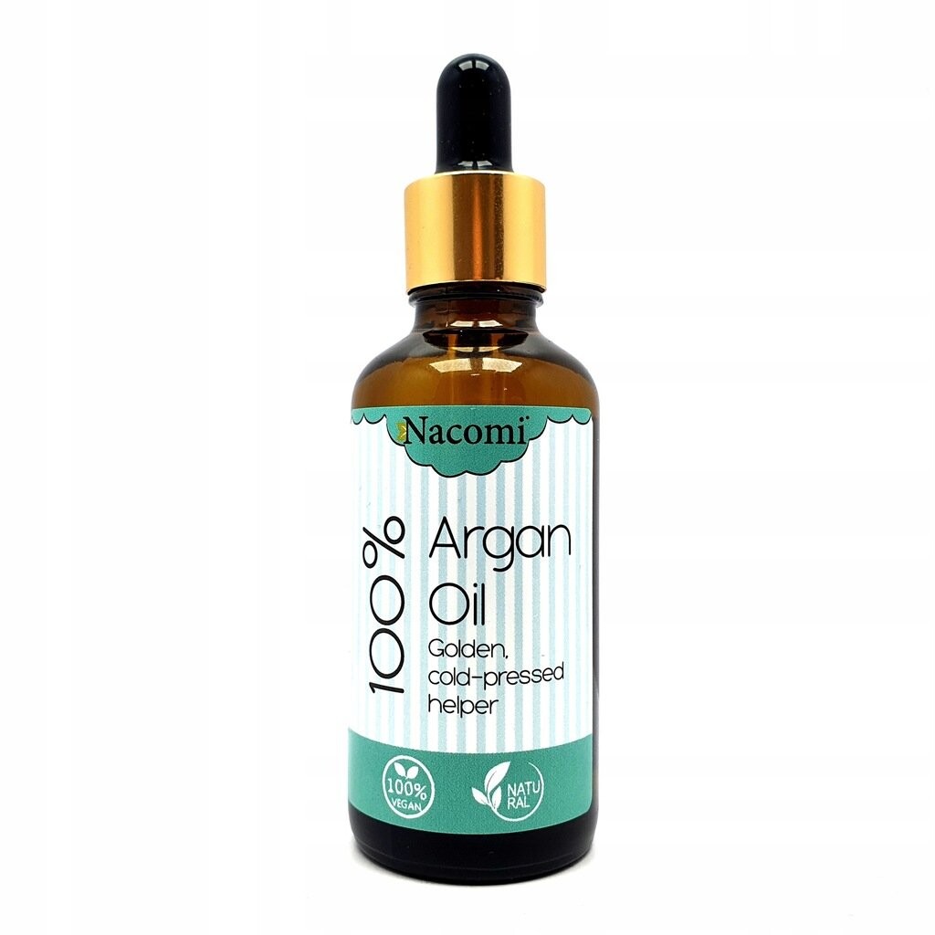 100% натуральное аргановое масло Nacomi Argan Oil 50 мл 
100% натуральное аргановое масло Nacomi Argan Oil 50 мл