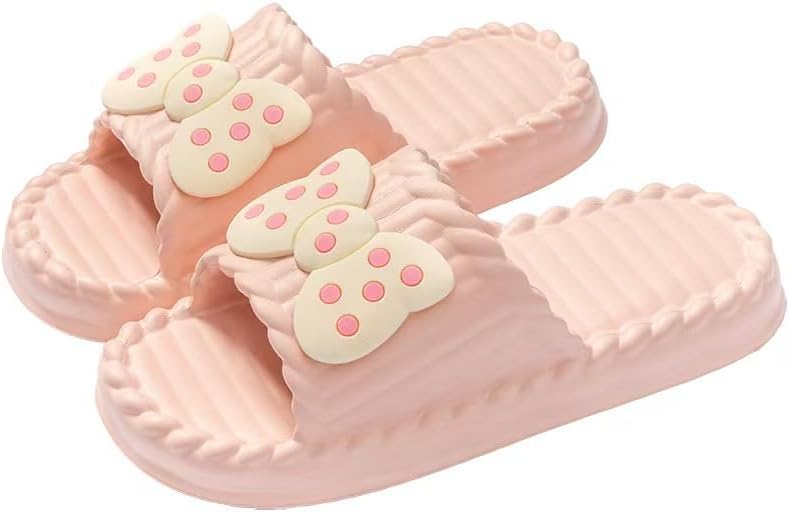 Женские домашние тапочки с бантом, на платформе, с мягкой подошвой, противоскользящие, пляжные сандалии Dmmwcx, розовый
Женские домашние тапочки с бантом, на платформе, с мягкой подошвой, противоскользящие, пляжные сандалии Dmmwcx, розовый