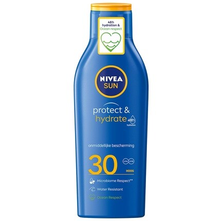 Солнцезащитный лосьон Protect & Hydrate Spf 30, 200 мл, Nivea
Солнцезащитный лосьон Protect & Hydrate Spf 30, 200 мл, Nivea