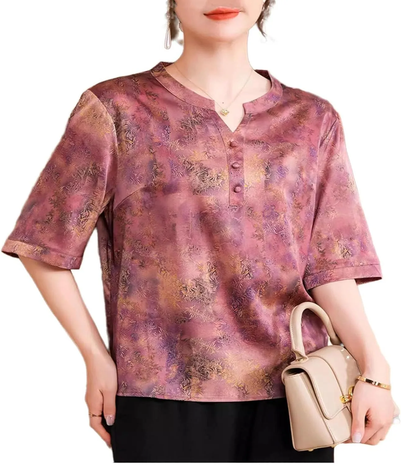 Женская футболка летняя Silk короткий рукав IXYHPJP
Женская футболка летняя Silk короткий рукав IXYHPJP