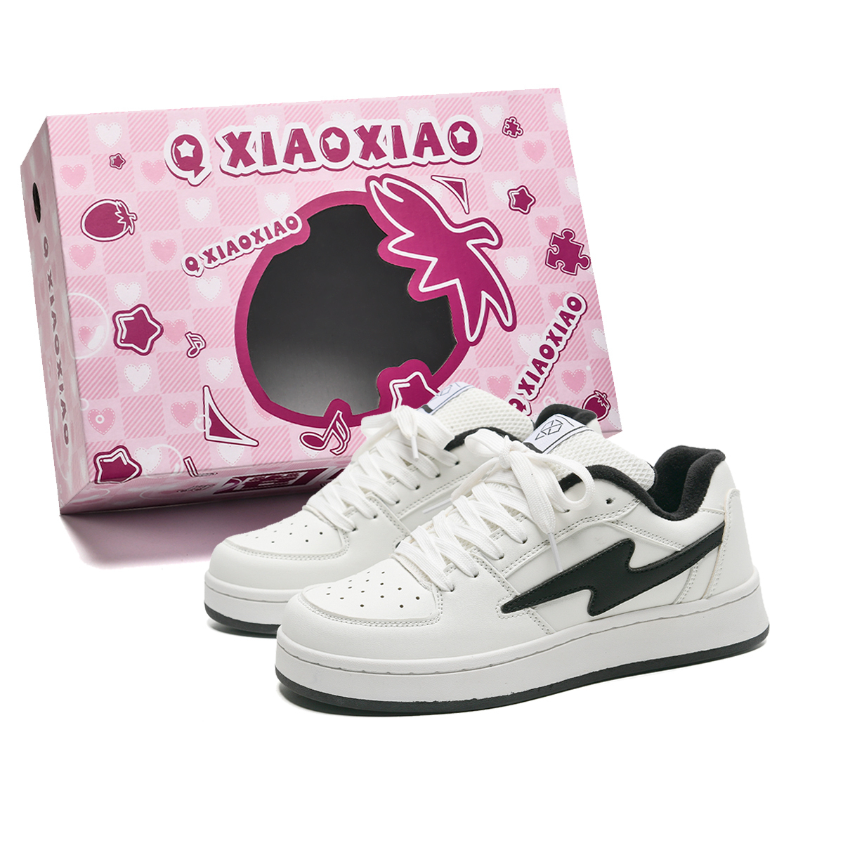 Circle small Юнисекс скейтбордские кроссовки низкие верх вишневый цвет розовый флисовая подкладка белый черный, цвет White Black (Fleece-Lined) 
Circle small Юнисекс скейтбордские кроссовки низкие верх вишневый цвет розовый флисовая подкладка белый черный, цвет White Black (Fleece-Lined)