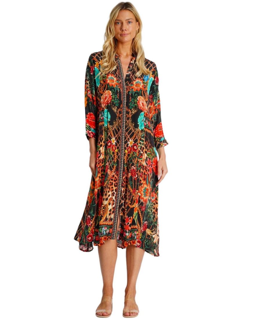 Летнее платье миди для женщин с воротником, короткими рукавами и боковыми разрезами La Moda Clothing, No Color
Летнее платье миди для женщин с воротником, короткими рукавами и боковыми разрезами La Moda Clothing, No Color