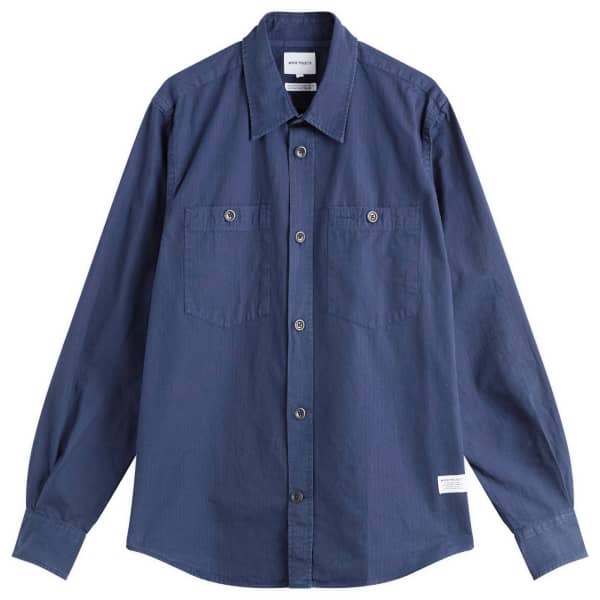 Рубашка свободного кроя Algot из хлопка рипстоп Norse Projects, Workwear Blue
Рубашка свободного кроя Algot из хлопка рипстоп Norse Projects, Workwear Blue