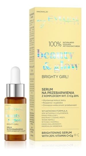 Сыворотка от пигментных пятен с комплексом витаминов C+Cg 20% 18мл Eveline Cosmetics Beauty&Glow 
Сыворотка от пигментных пятен с комплексом витаминов C+Cg 20% 18мл Eveline Cosmetics Beauty&Glow