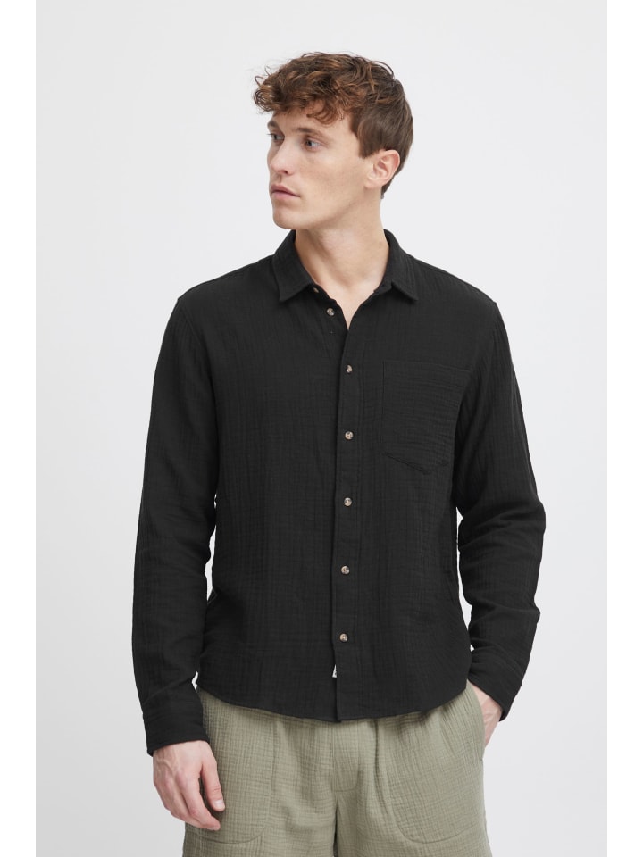 Рубашка !SOLID, черный
Рубашка !SOLID, черный