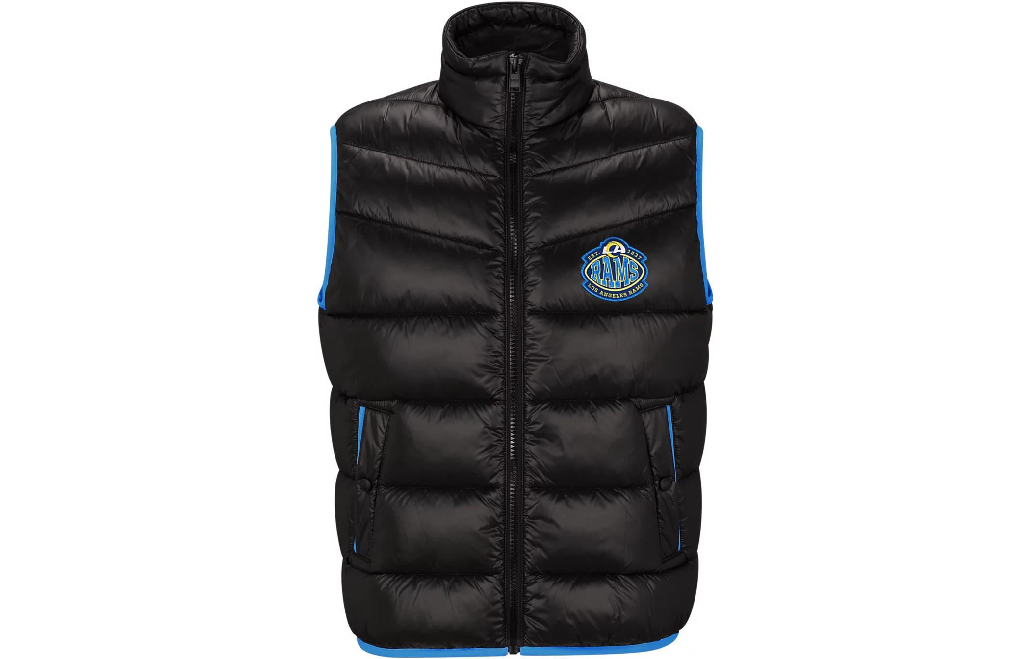 HUGO BOSS Мужской жилет черный, Black 
HUGO BOSS Мужской жилет черный, Black