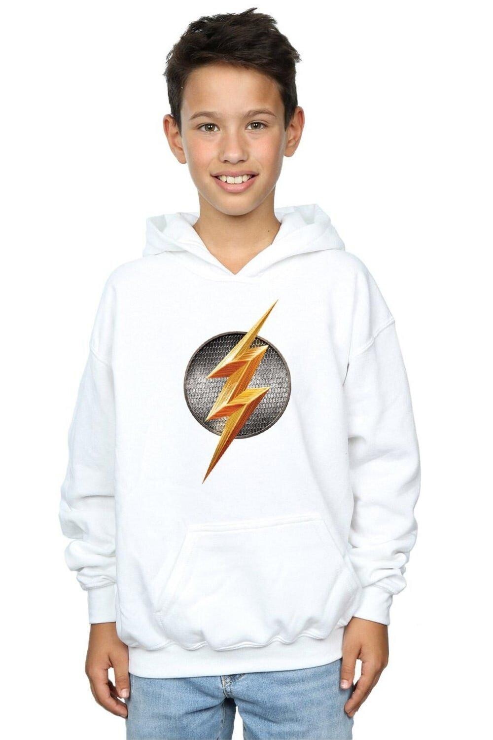 Толстовка с эмблемой Лиги справедливости из фильма DC Comics, белый
Толстовка с эмблемой Лиги справедливости из фильма DC Comics, белый