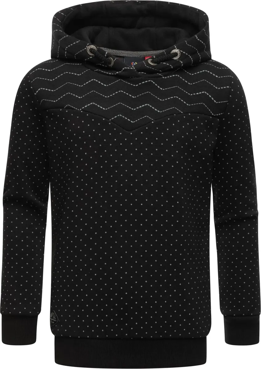 Ragwear Hoodie "Kristla Sweat", свитер для девочек с капюшоном и большим капюшоном, черный
Ragwear Hoodie "Kristla Sweat", свитер для девочек с капюшоном и большим капюшоном, черный