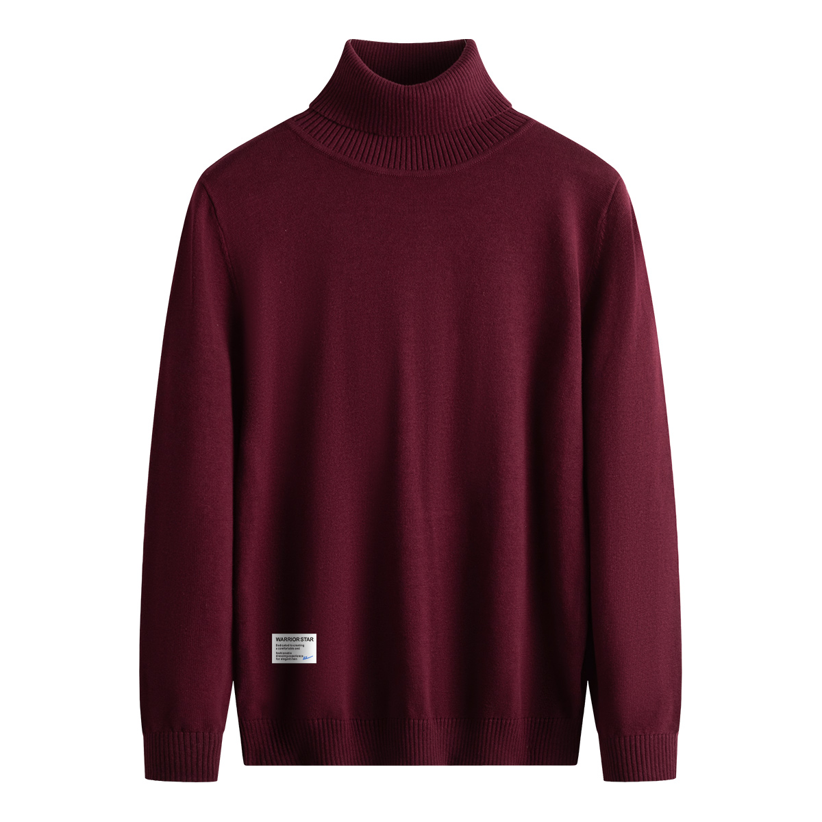 Толстый водолазный свитер унисекс WARRIOR, burgundy (thickened and fleece-lined)
Толстый водолазный свитер унисекс WARRIOR, burgundy (thickened and fleece-lined)