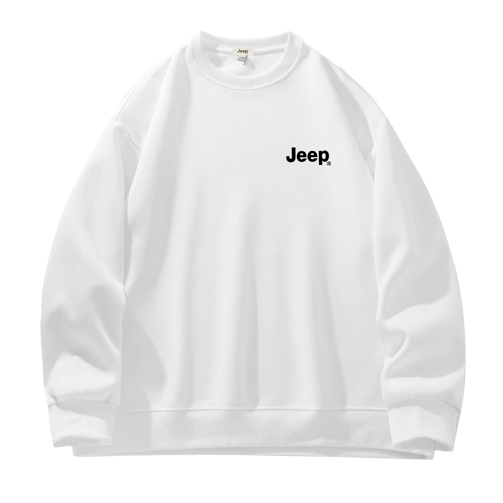 Унисекс свитшот Jeep, белый
Унисекс свитшот Jeep, белый