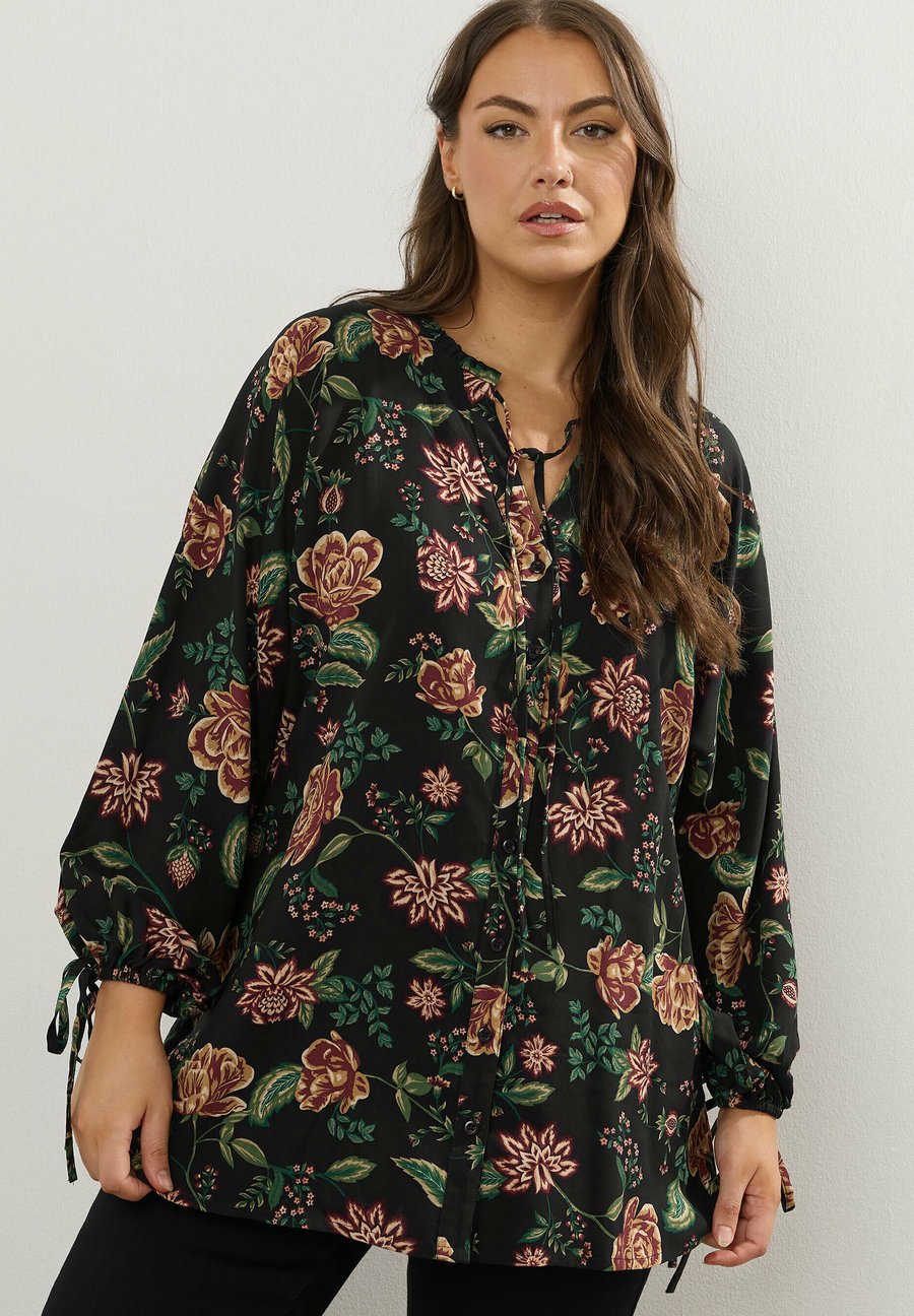 Блуза Yours Clothing FLORAL TIE NECK , Black/Multi-Coloured
Блуза Yours Clothing FLORAL TIE NECK , Black/Multi-Coloured