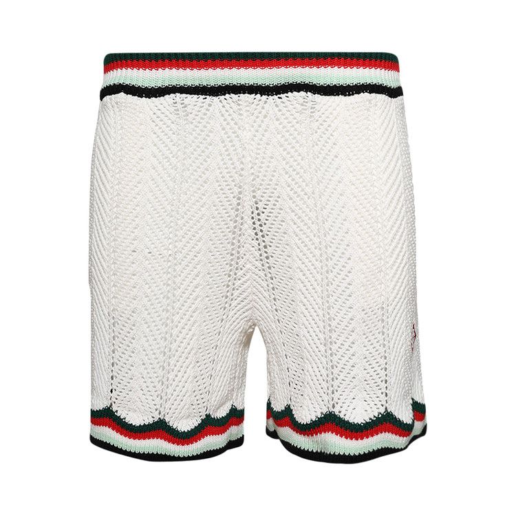 Шорты Casablanca Chevron Faux Crochet Shorts, White
Шорты Casablanca Chevron Faux Crochet Shorts, White