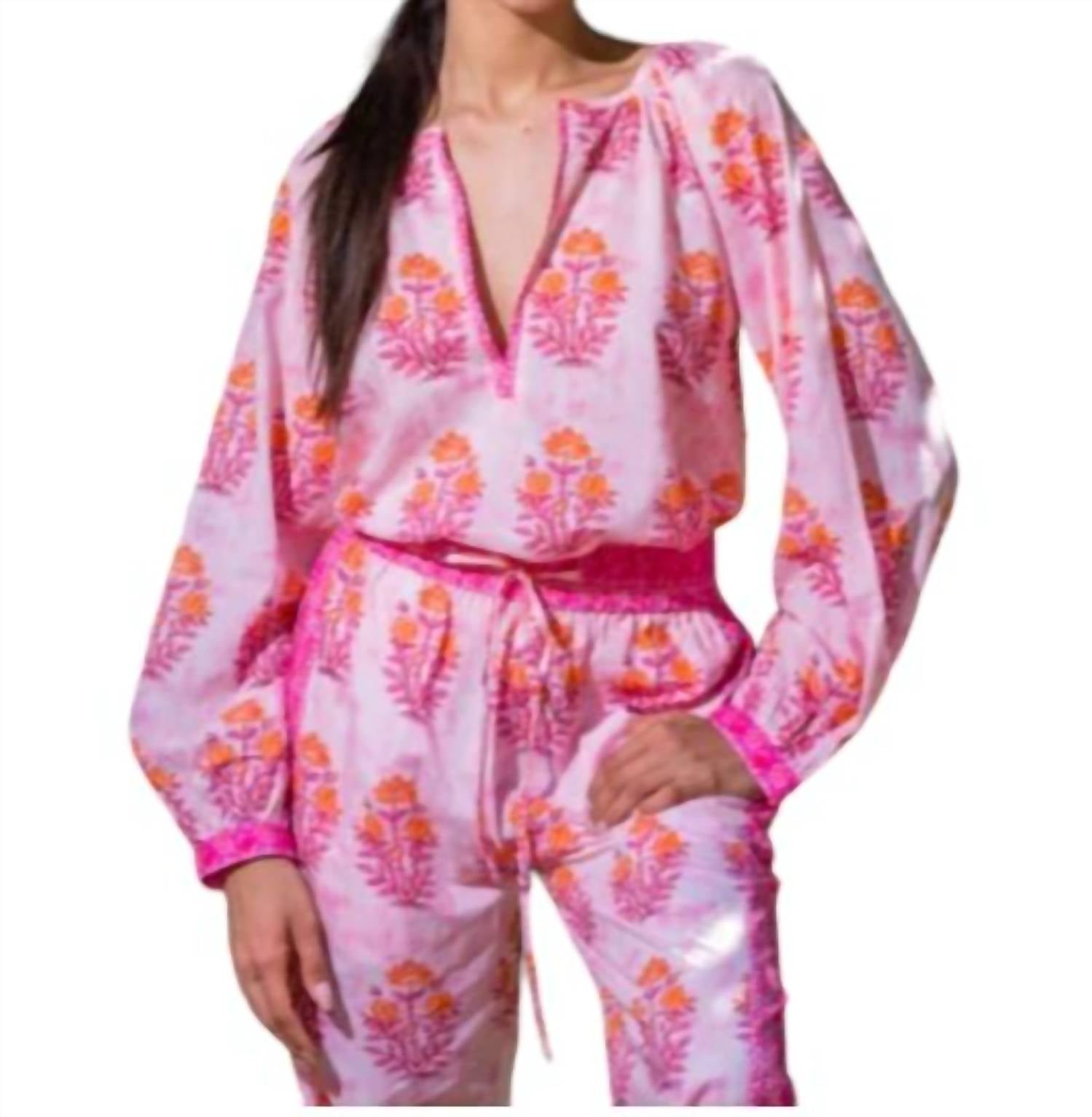 Топ Bea в розовом/оранжевом цвете Bindu
Топ Bea в розовом/оранжевом цвете Bindu