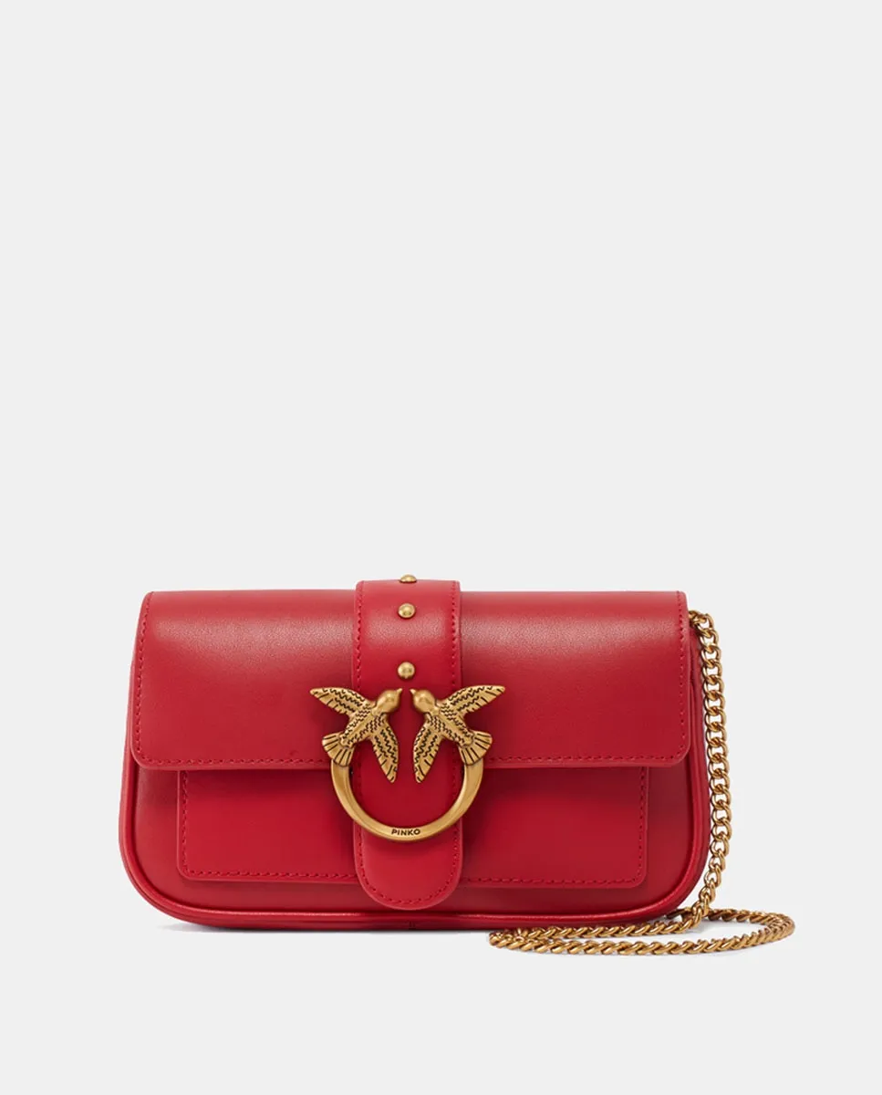 Сумка-цепочка Pinko, красный
Сумка-цепочка Pinko, красный