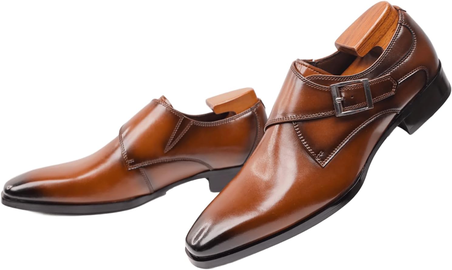 Мужские туфли-монки с пряжкой, лоферы на слипоны, кожаные оксфорды, формальные, деловые, повседневные, удобные туфли для мужчин Canopycasa, коричневый
Мужские туфли-монки с пряжкой, лоферы на слипоны, кожаные оксфорды, формальные, деловые, повседневные, удобные туфли для мужчин Canopycasa, коричневый