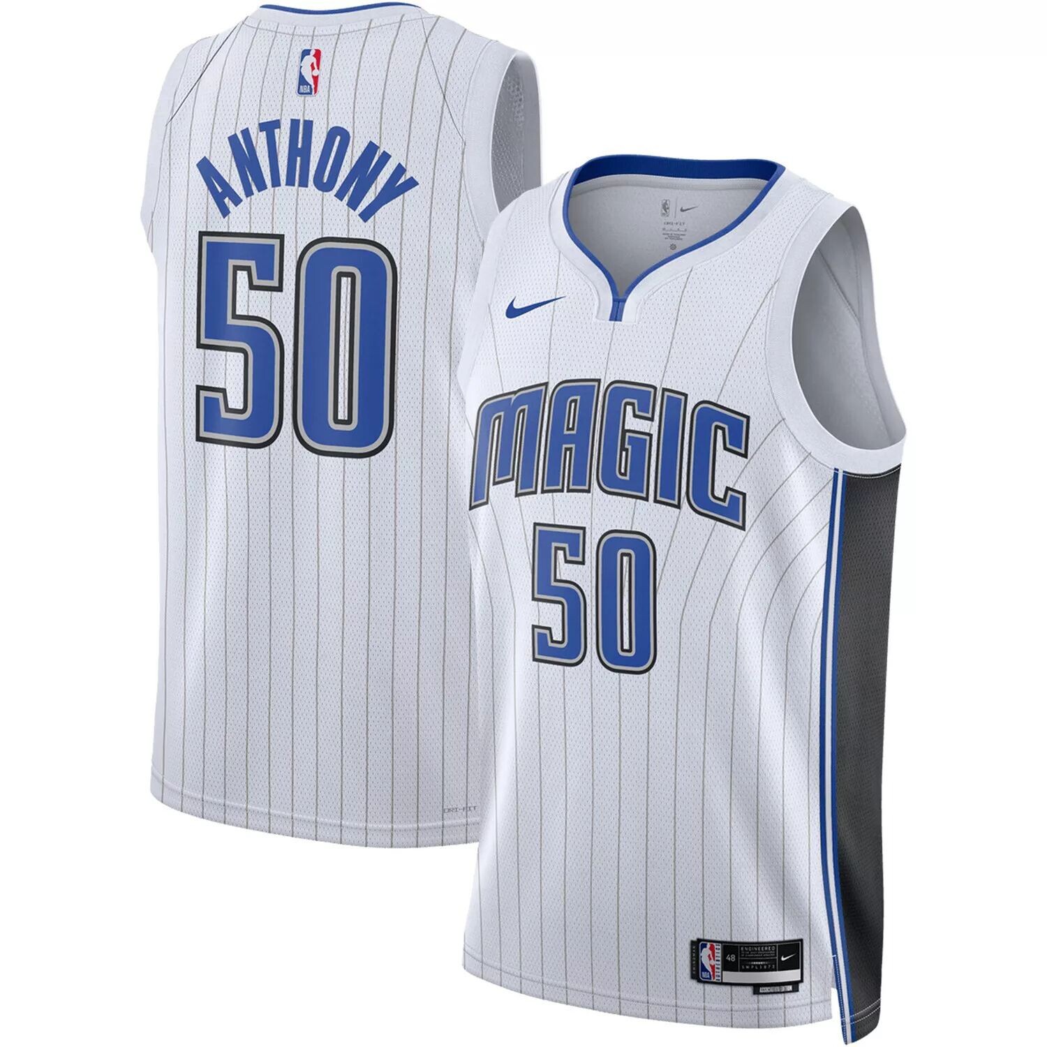 Джерси унисекс Cole Anthony White Orlando Magic 2022/23 Swingman — Association Edition Nike
Джерси унисекс Cole Anthony White Orlando Magic 2022/23 Swingman — Association Edition Nike