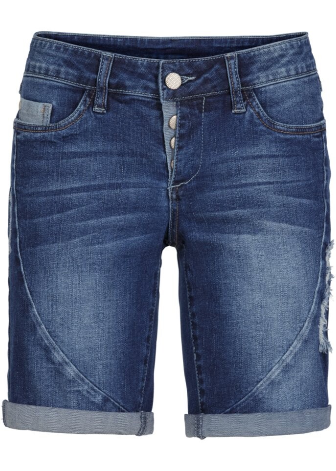 Джинсовые шорты Rainbow, синий 
Джинсовые шорты Rainbow, синий